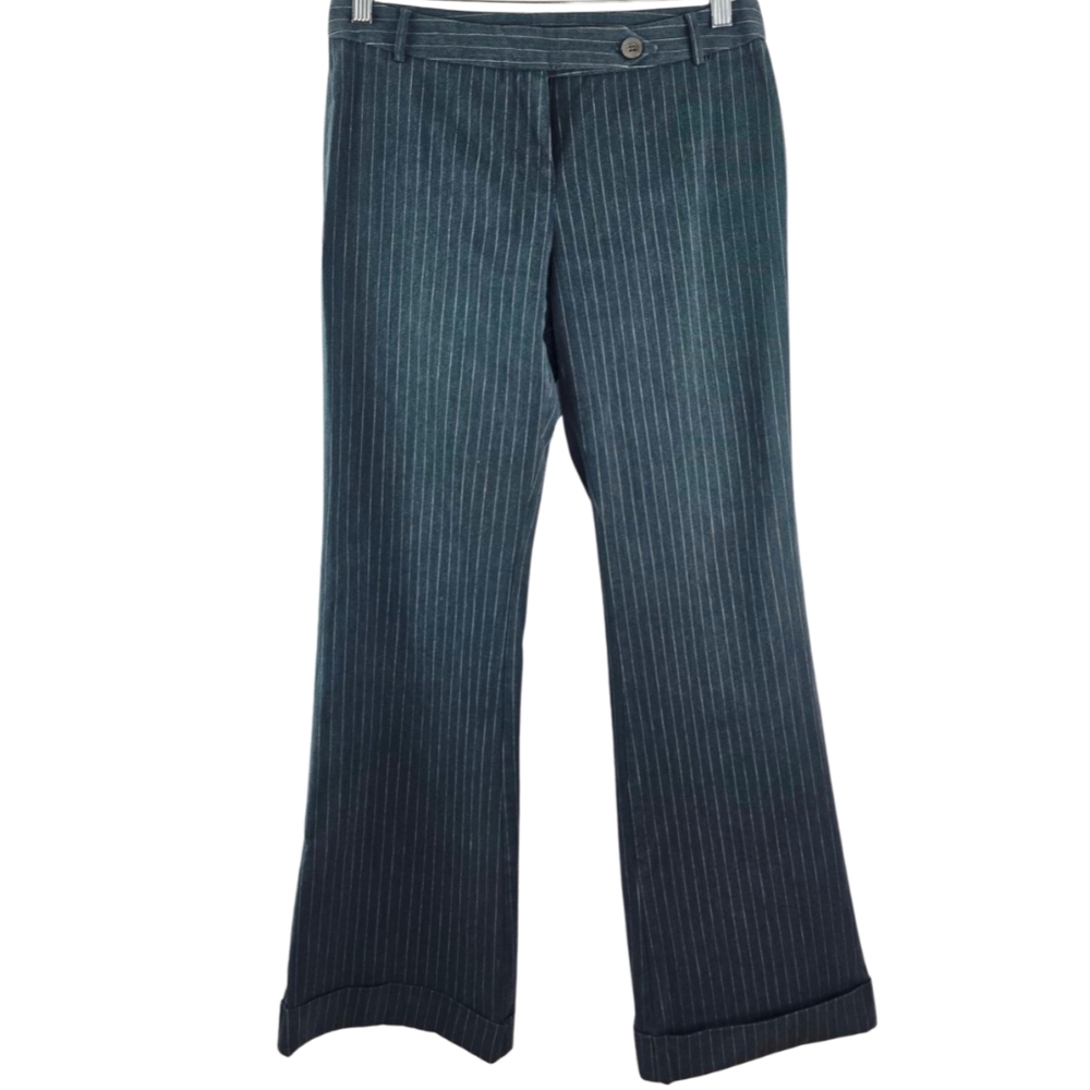 Express Gray Pinstripe Trousers Size 1 Size 2 Office Work Business Professional